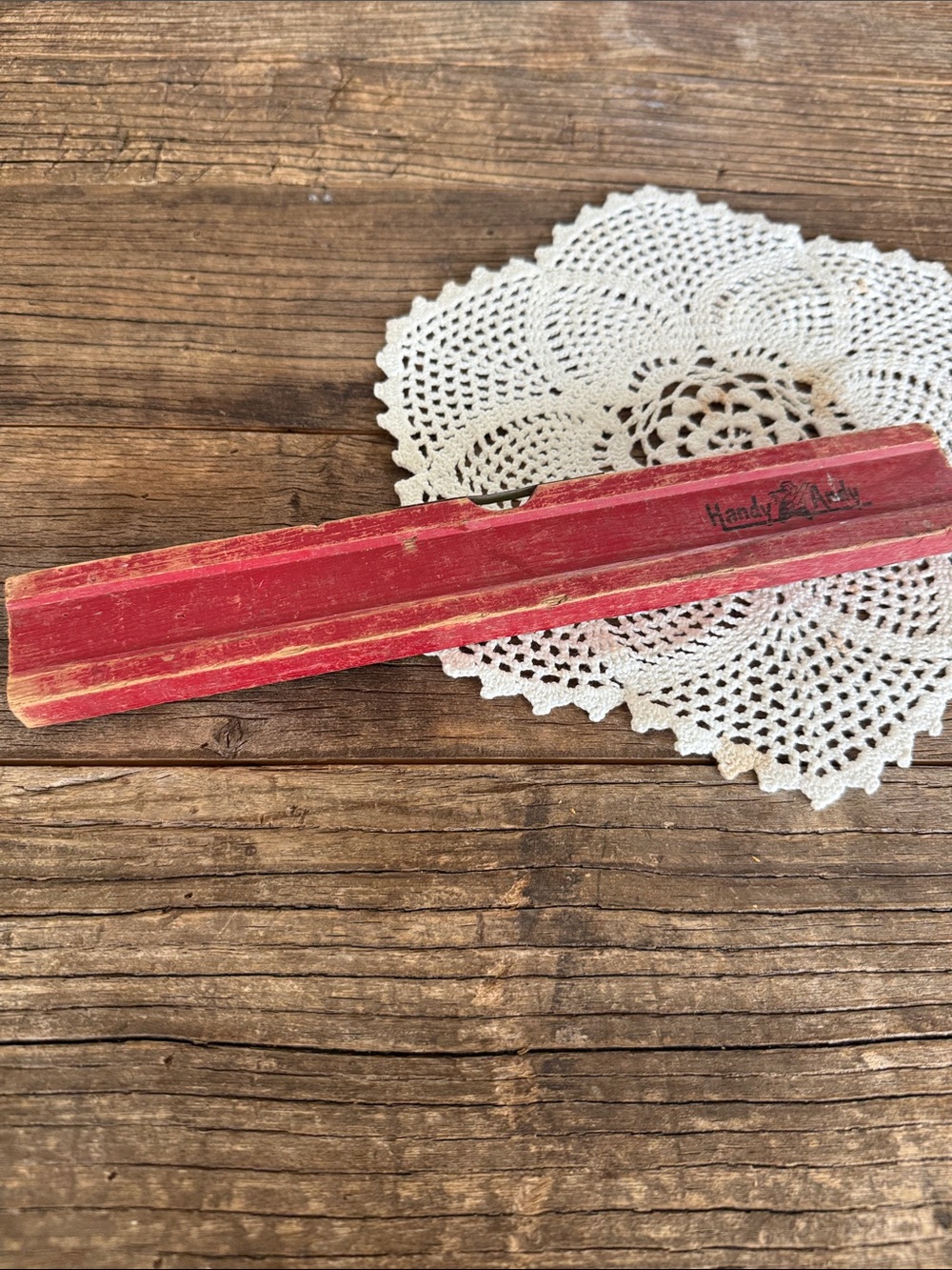 Vintage Handy Andy Children’s workshop toy level